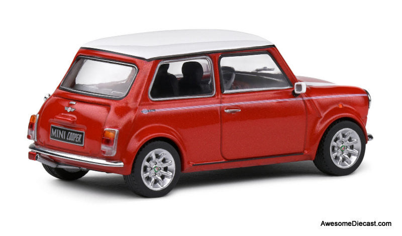 1997 Mini Cooper Sport, Nightfire Red 1:43 Diecast Model Car by Solido