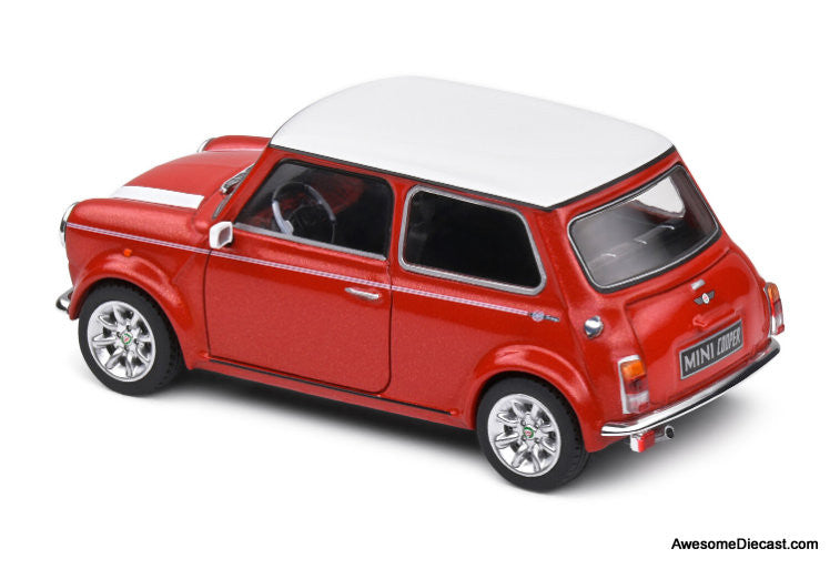 1997 Mini Cooper Sport, Nightfire Red 1:43 Diecast Model Car by Solido