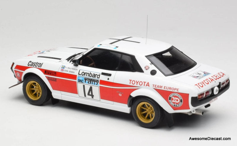 1977 Toyota Celica GT #14 1977 RAC Rally 1:18 Diecast Model Car by IXO