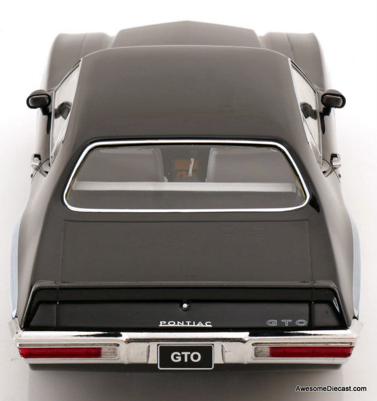 1972 Pontiac Lemans GTO, Black 1:18 Diecast Model Car by KK Scale