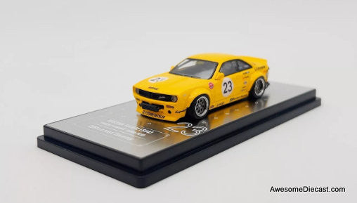 Inno64 1:64 Nissan Silvia (S14) Boss Rocket Bunny, Yellow: SEMA Show Car