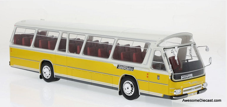 IXO 1:43 1973 Pegaso CL Motor Coach: Madrid Airport Shuttle Bus