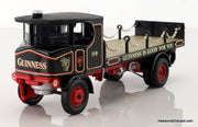Sentinel Steam Wagon Flatbed w/Chains: Guinness 1:50 Diecast Model Truck by Corgi