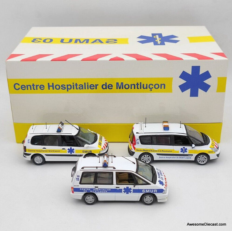 Universal Hobbies 1:43 French Emergency Set: Montlucon Hospital Center