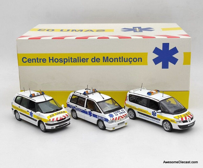 Universal Hobbies 1:43 French Emergency Set: Montlucon Hospital Center