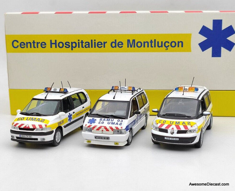 Universal Hobbies 1:43 French Emergency Set: Montlucon Hospital Center