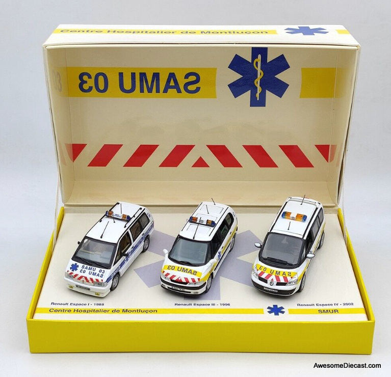 Universal Hobbies 1:43 French Emergency Set: Montlucon Hospital Center