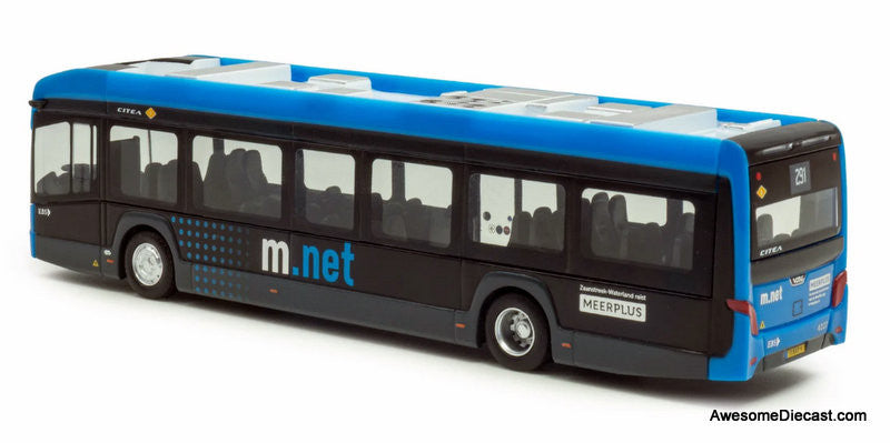 VDL Citea LF-122 m.net Route 291 Amsterdam Central Station 1:87 ABS Plastic Model Bus by Holland Oto