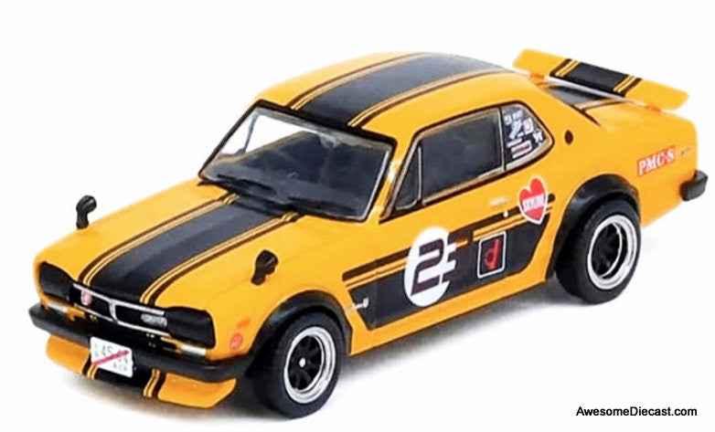 Inno64 1:64 Nissan Skyline 2000 GT-R (KGC10) #2, Yellow