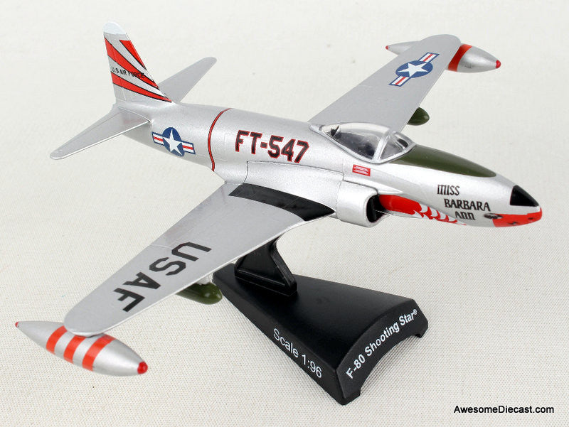 Postage Stamp 1:96 Lockheed F-80 Shooting Star: United States Air Force