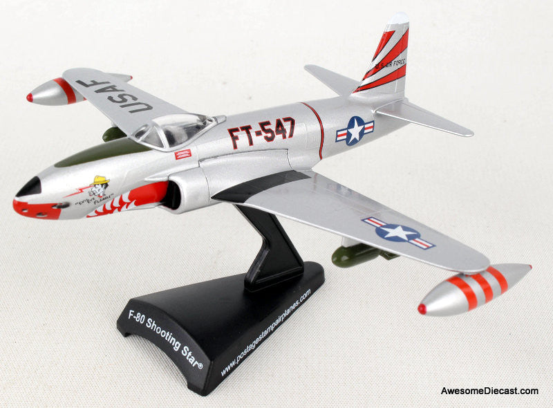 Postage Stamp 1:96 Lockheed F-80 Shooting Star: United States Air Force