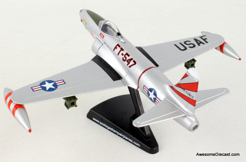 Postage Stamp 1:96 Lockheed F-80 Shooting Star: United States Air Force