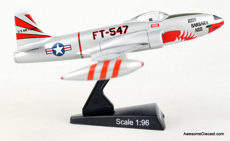 Postage Stamp 1:96 Lockheed F-80 Shooting Star: United States Air Force