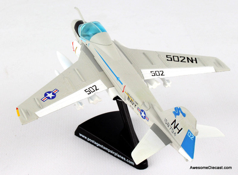 Postage Stamp 1:140 A-6E Intruder VA-52 Knightriders: U.S. Navy