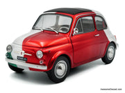 1965 Fiat 500 "Tribute To Italia" 1:18 Diecast Model Car by Solido