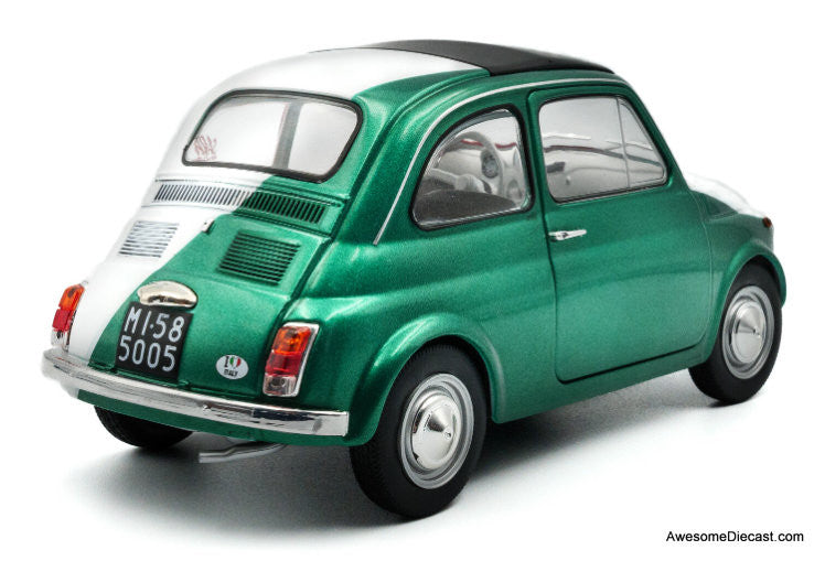 1965 Fiat 500 "Tribute To Italia" 1:18 Diecast Model Car by Solido