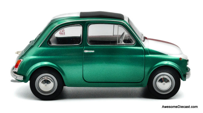 1965 Fiat 500 "Tribute To Italia" 1:18 Diecast Model Car by Solido