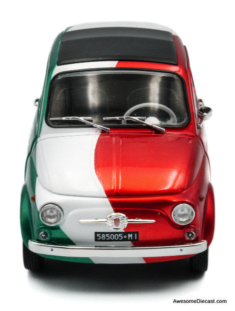 1965 Fiat 500 "Tribute To Italia" 1:18 Diecast Model Car by Solido