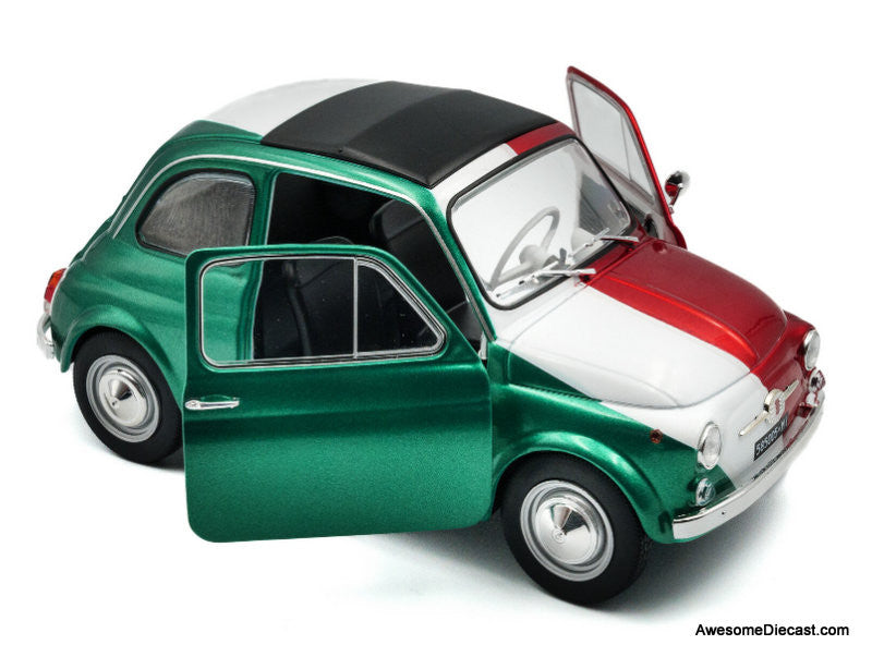 1965 Fiat 500 "Tribute To Italia" 1:18 Diecast Model Car by Solido