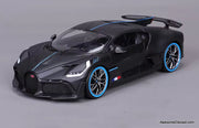 Bugatti Divo, Carbon Fiber 1:18 Diecast Model Car by Burago