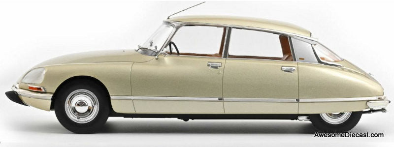 1973 Citroen DS23 Pallas, Tholonnet Beige 1:12 Diecast Model Car by Norev