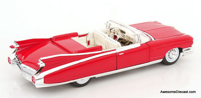1959 Cadillac Eldorado Biarritz Convertible, Red 1:18 Diecast