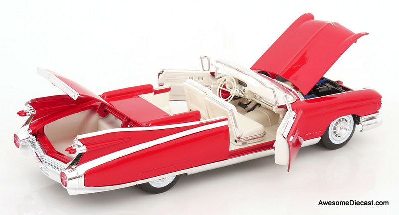 1959 Cadillac Eldorado Biarritz Convertible, Red 1:18 Diecast