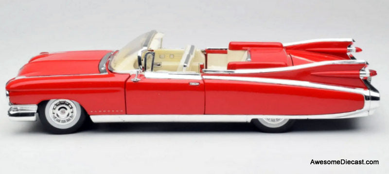 1959 Cadillac Eldorado Biarritz Convertible, Red 1:18 Diecast