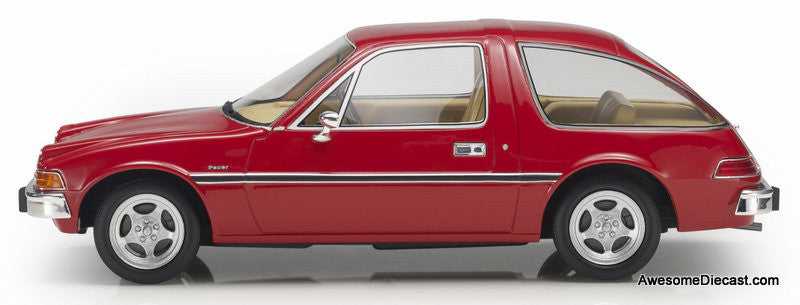 1977 AMC Pacer, Red 1:18 Resin Cast Model by LS Collectibles