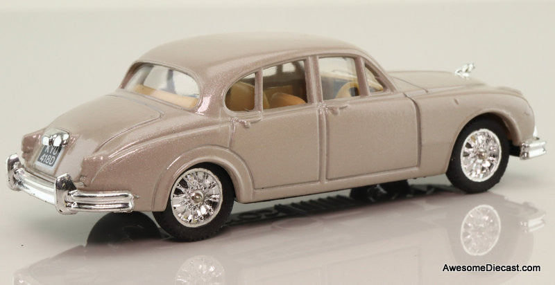 1959 Jaguar MK2, Golden Sand 1:43 Diecast Model Car by Corgi