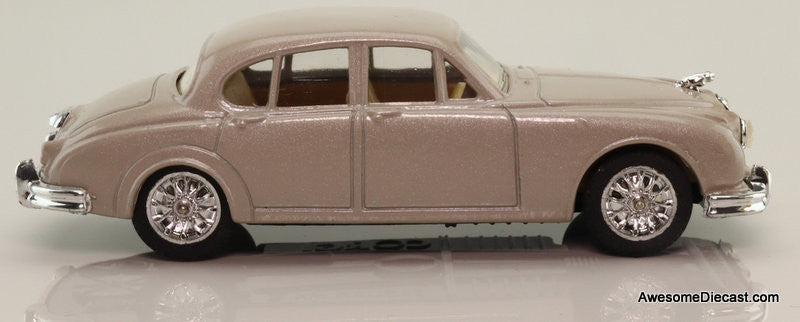 1959 Jaguar MK2, Golden Sand 1:43 Diecast Model Car by Corgi