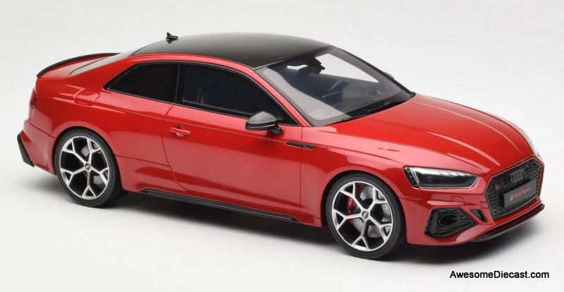 2018 Audi RS5 Competition - Red (1:18) Resin Cast Model by GT Spirit