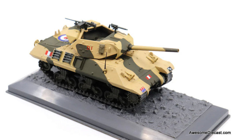 M10 Tank Destroyer - 72nd Anti-Tank Regiment, 6th Armored Division, Italy, August 1944 1:43 Diecast Model Tank by Motor City Classics
