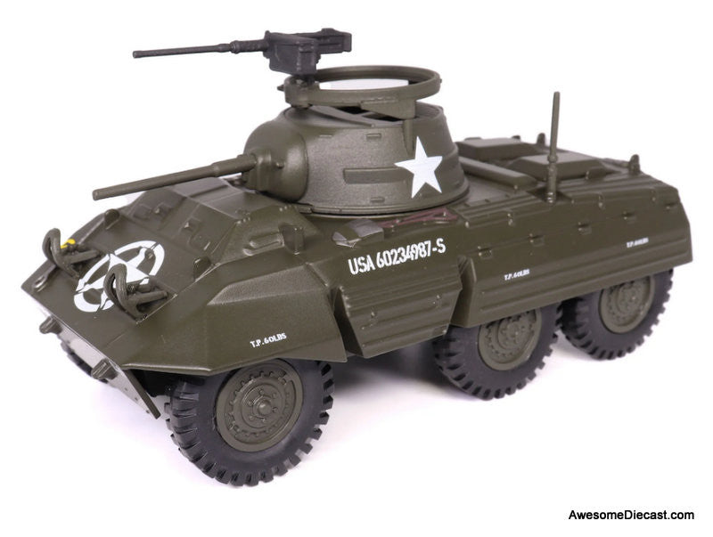 M8 Light Armored Car U.S. Army 1:43 Diecast Model Vehicle by Motor City Classics