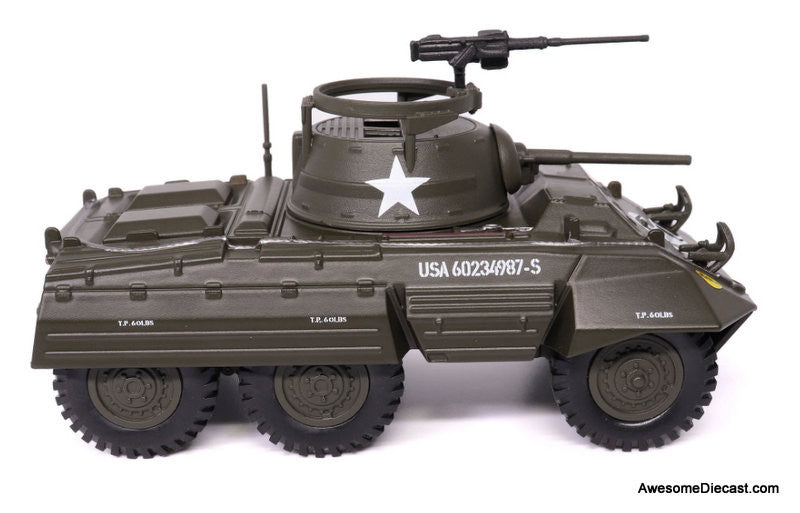 M8 Light Armored Car U.S. Army 1:43 Diecast Model Vehicle by Motor City Classics