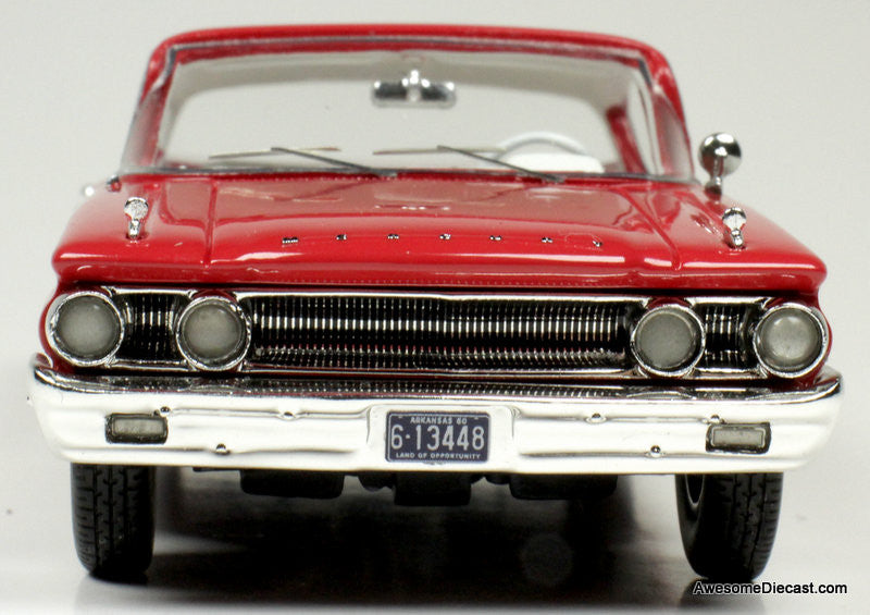 1960 Mercury Park Lane 4 Door Red w/White Interior 1:43 Resin Cast Model Car by Goldvarg Collection