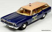 1970 Ford Station Wagon Police Car: Nassau County Police Department 1:43 Resin Cast Model Car by Goldvarg Collection