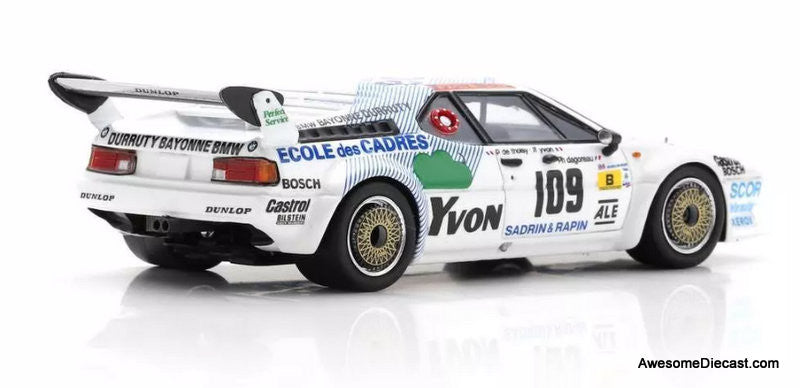 Spark 1:43 BMW M1: 1984 Le Mans 24 Hour