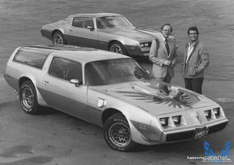 1979 Pontiac Firebird TA SB Concept, Silver 1:43 Resin Cast Model Car by Matrix
