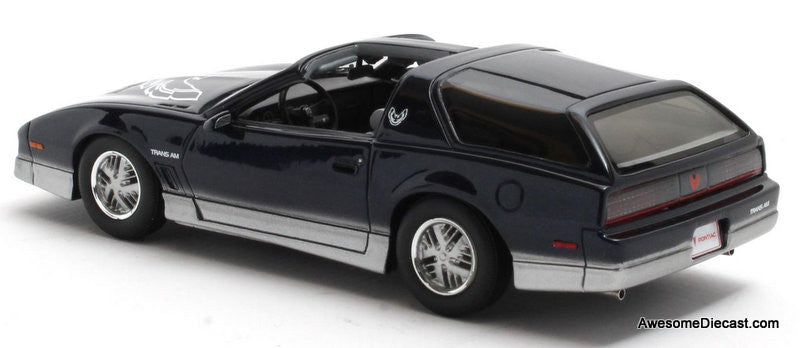 1985 Pontiac Firebird Trans Am Shooting Brake Concept (Open Top) Dark Blue 1:43 Resin Cast Model Car by Matrix
