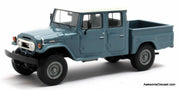 Toyota HJ45 Landcruiser Crew Cab, Gray 1:43 Resin Cast Model Truck by Matrix