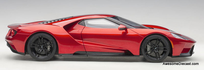 AUTOArt 1:12 2017 Ford GT Liquid Red w/Silver Stripes