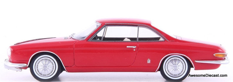 Avenue43 by AutoCult 1:43 1963 Chevrolet Corvair Pininfarina, Red