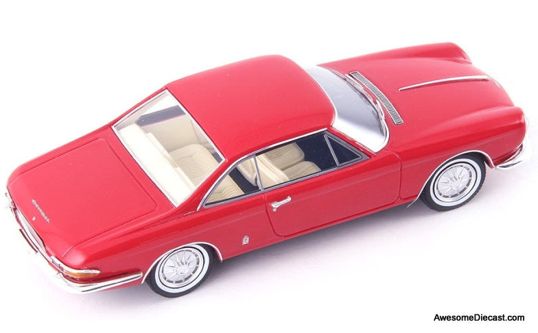Avenue43 by AutoCult 1:43 1963 Chevrolet Corvair Pininfarina, Red