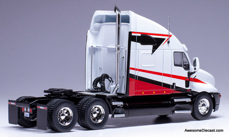 1998 Kenworth T2000 Sleeper Tractor, White/Red 1:43 Diecast Model Truck by IXO