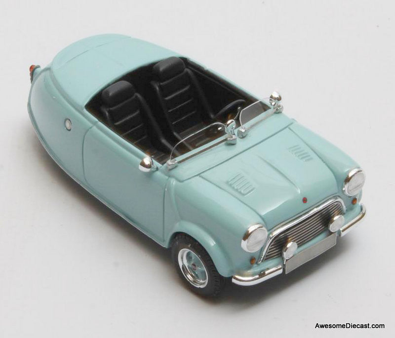 Matrix 1:43 1959 Mengers Mini 3 WP Mpi 3 Wheeler, Light Blue