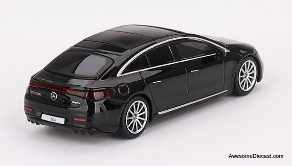 Mini GT 1:64 Mercedes-Benz EQS 580 4MATIC, Black (Mijo Exclusive)