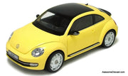 Kyosho 1:18 2012 Volkswagen New Beetle, Sun Flower Yellow