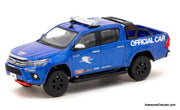 Tarmac Works 1:64 Toyota Hilux, Metallic Blue: Fuji Speedway Official Car