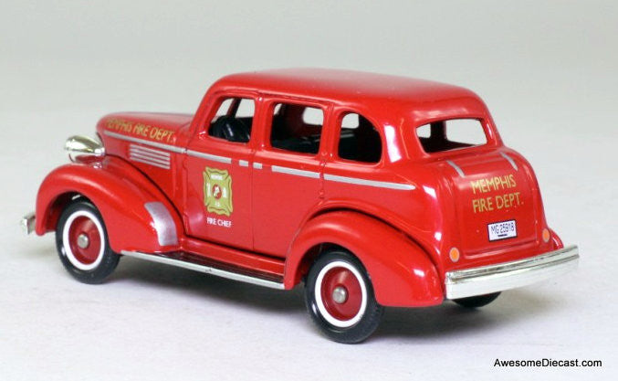 Corgi Fire Heroes 1939 Chevrolet Sedan: Memphis Fire Chief Car